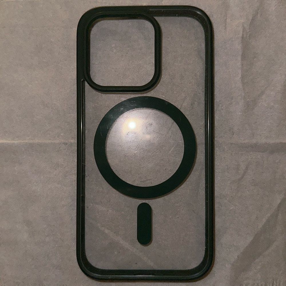 Apple iPhone 14 Pro Case with MagSafe- CLEAR/GREEN